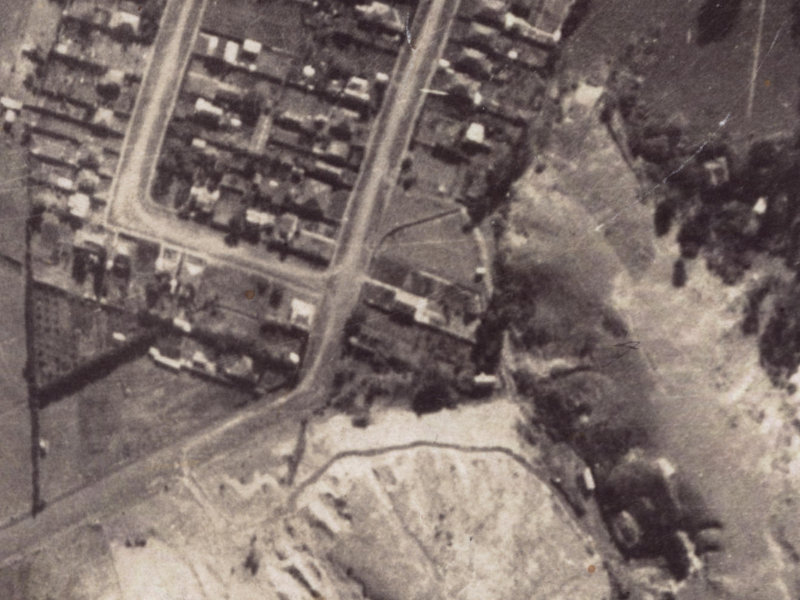 65 Bay View Road from the air, 1925-1929