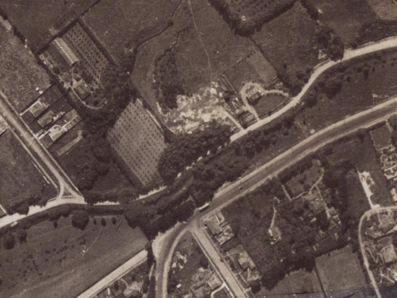 137 Ashgrove Terrace from the air, 1925-1929