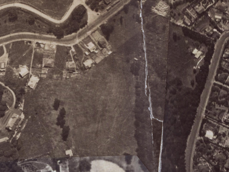 10 Purau Terrace from the air, 1925-1929