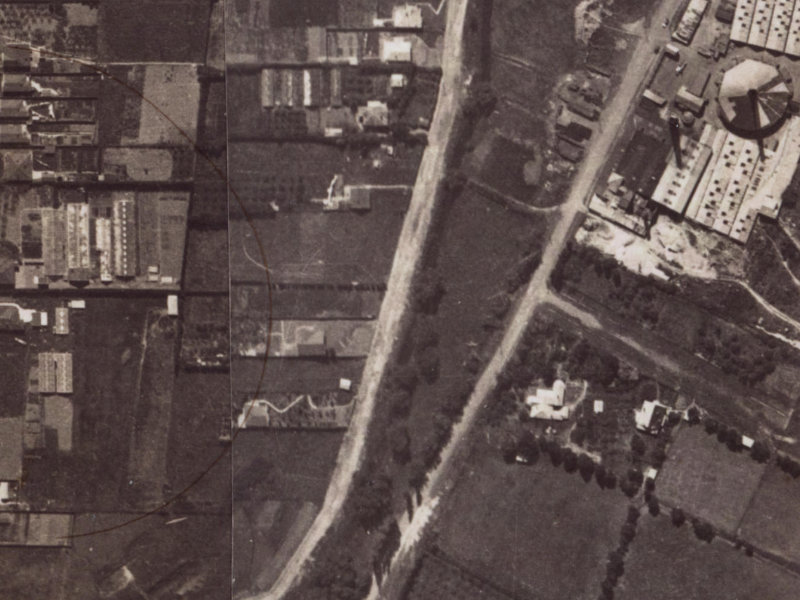 73 Eastern Terrace from the air, 1925-1929