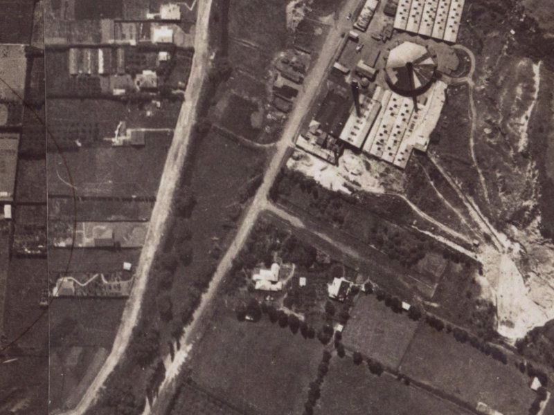 2A Whaka Terrace from the air, 1925-1929
