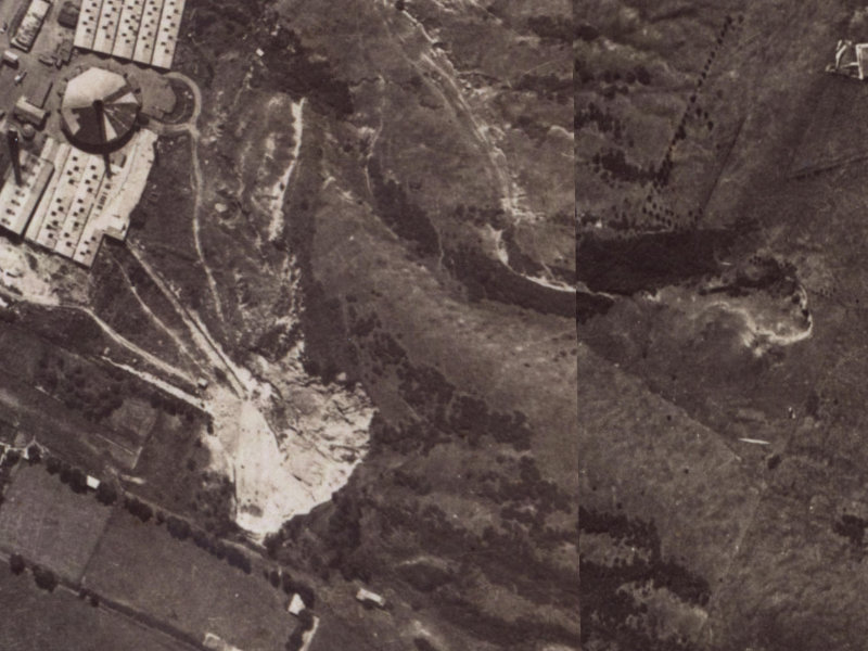 21 Woodlau Rise from the air, 1925-1929