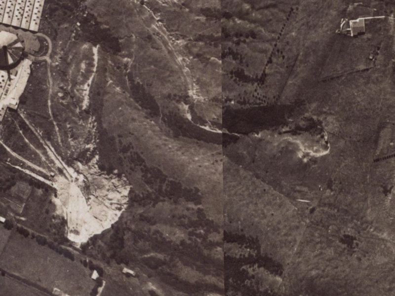 5 Lookaway Place from the air, 1925-1929