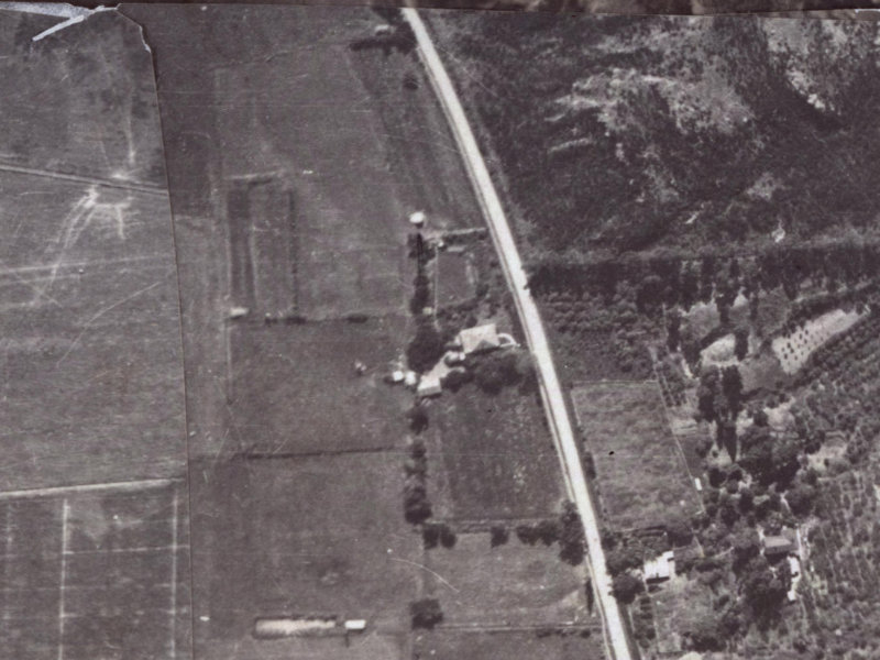 201 Bridle Path Road from the air, 1925-1929