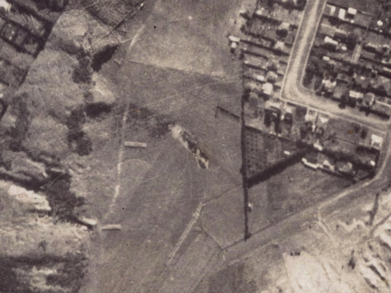 54 Bay View Road from the air, 1925-1929