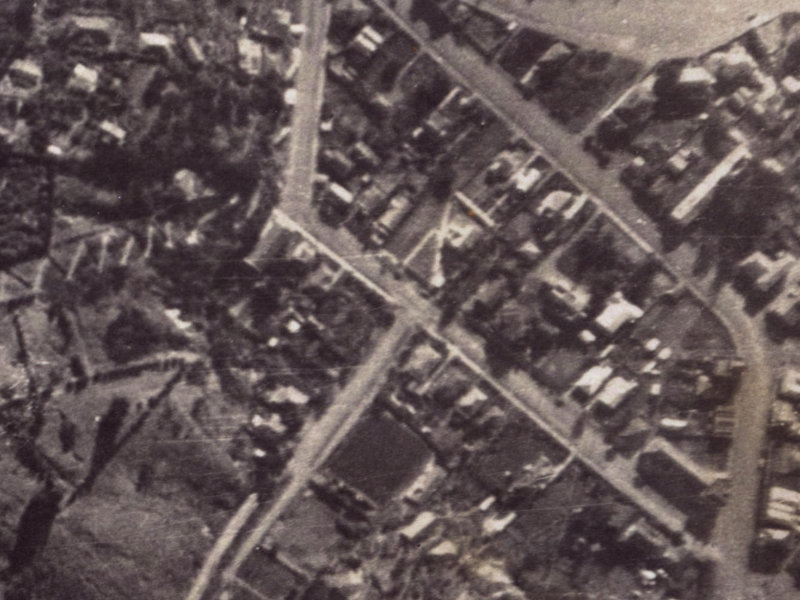 4 Nayland Street from the air, 1925-1929