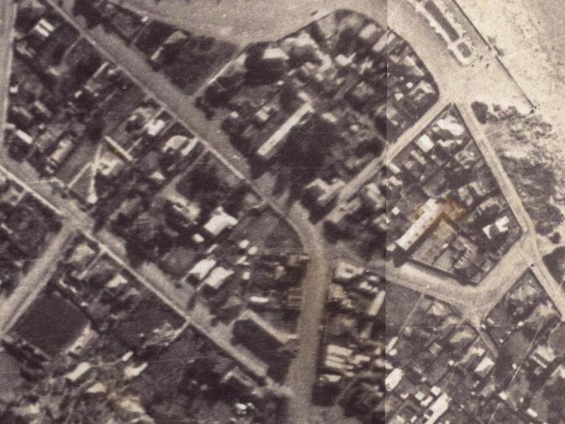 30 Marriner Street from the air, 1925-1929