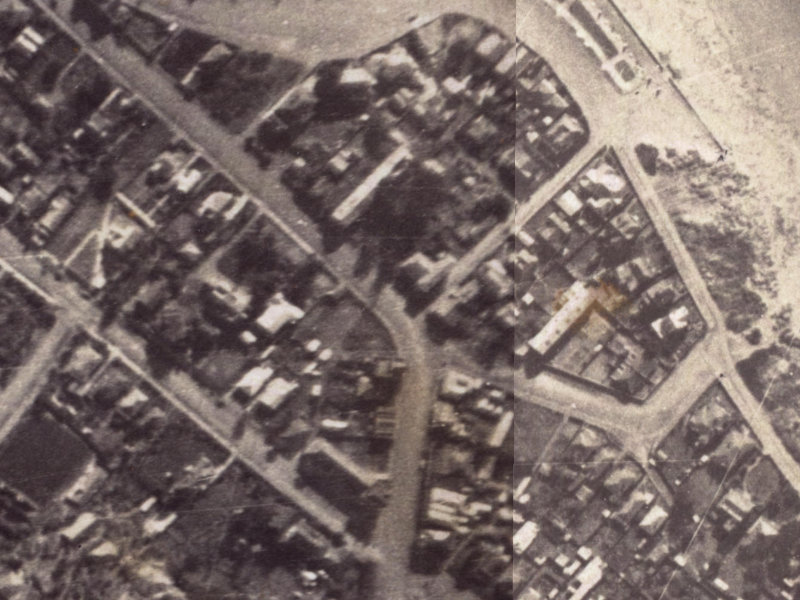 23 Marriner Street from the air, 1925-1929