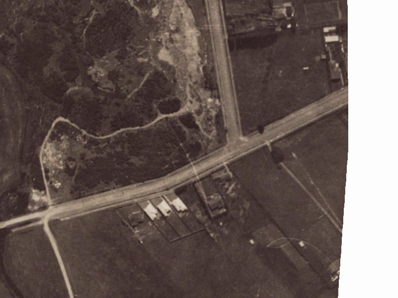 46 Rose Street from the air, 1925-1929
