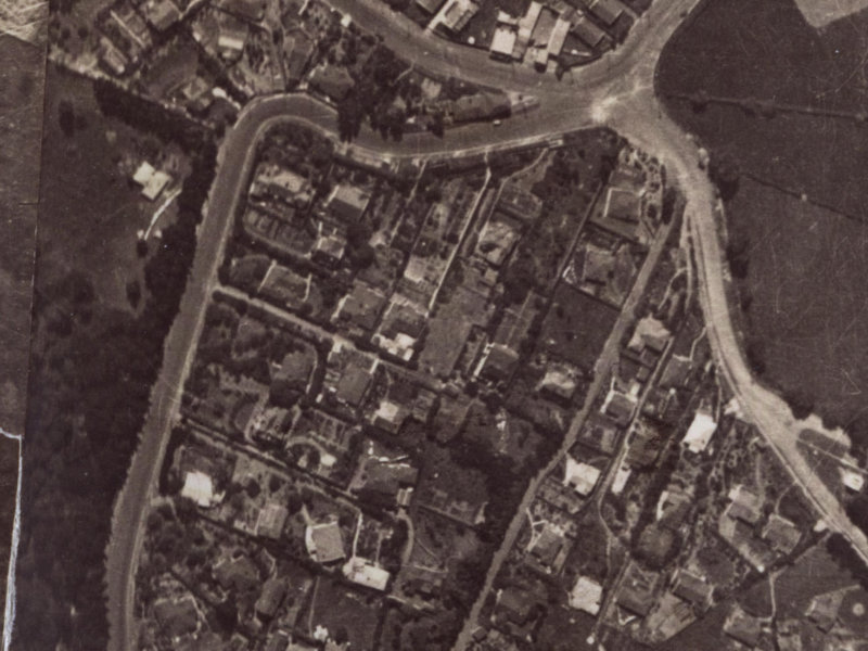 1 Dyers Pass Road from the air, 1925-1929
