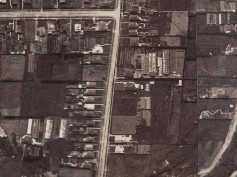 44A Birdwood Avenue from the air, 1925-1929