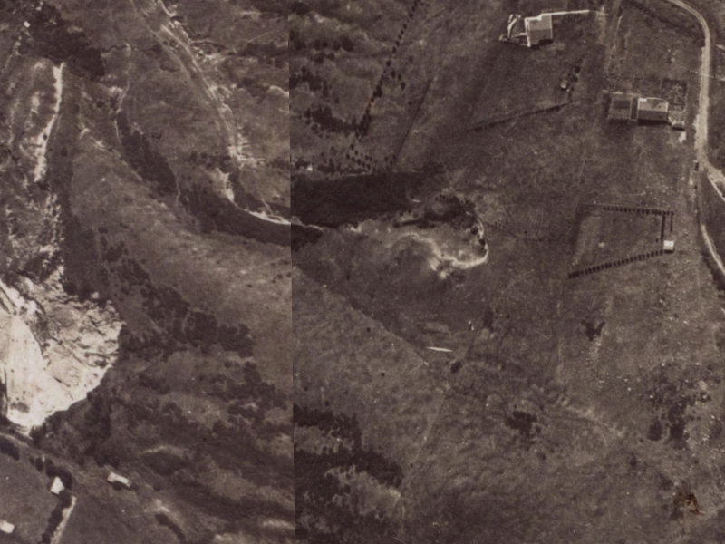 17 Lookaway Place from the air, 1925-1929