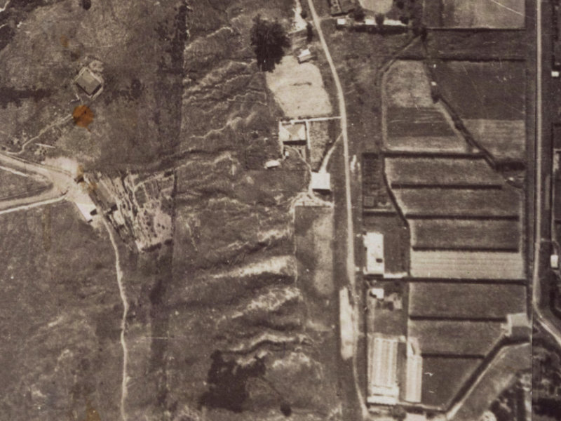 77 Hillsborough Terrace from the air, 1925-1929