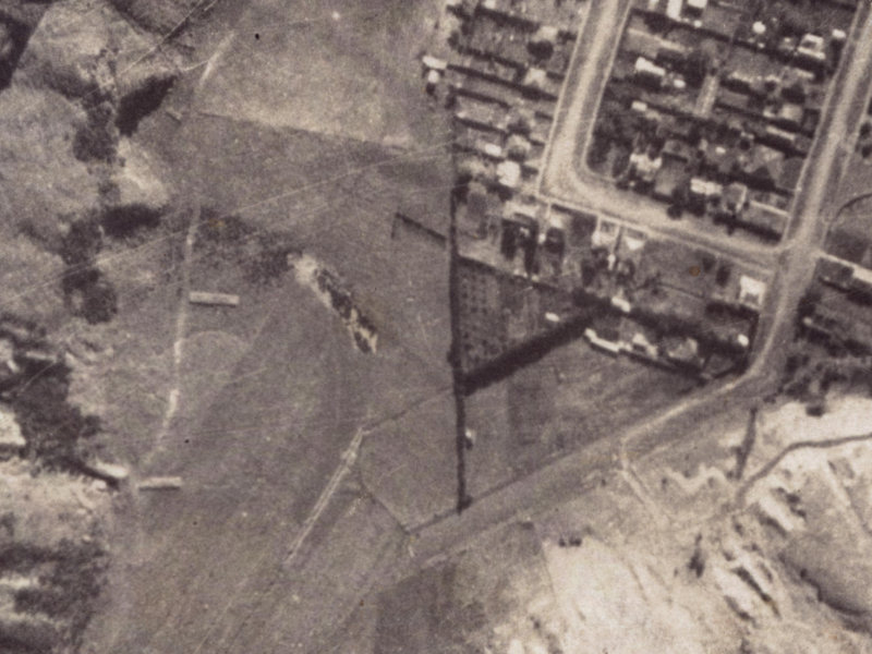 54 Bay View Road from the air, 1925-1929