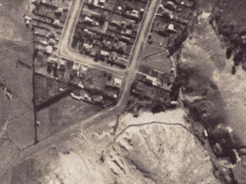 90 Wakatu Avenue from the air, 1925-1929
