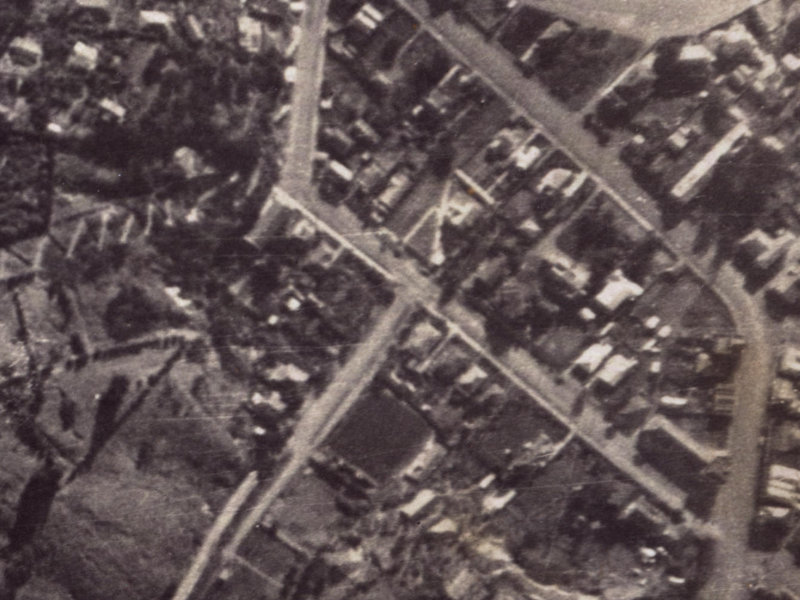 1 Richmond Hill Road from the air, 1925-1929