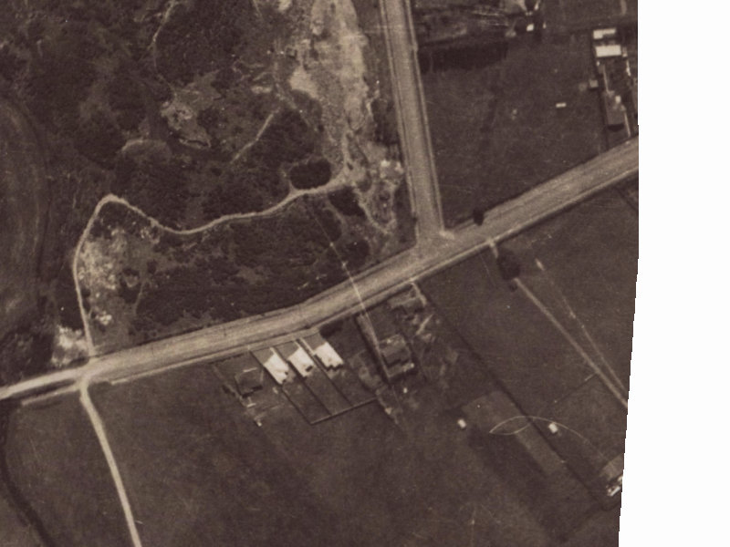 42A Rose Street from the air, 1925-1929