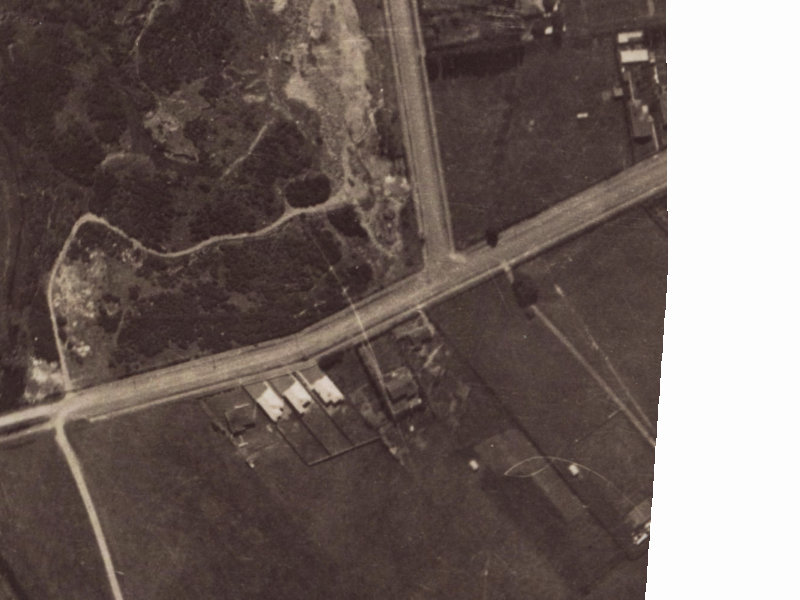 44B Rose Street from the air, 1925-1929