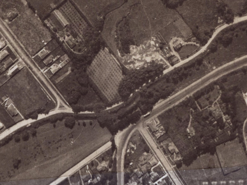 129 Ashgrove Terrace from the air, 1925-1929