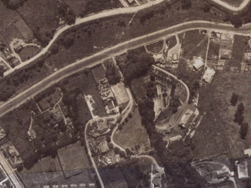 4 Crichton Terrace from the air, 1925-1929