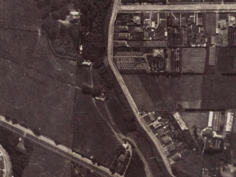 Sloan Terrace from the air, 1925-1929