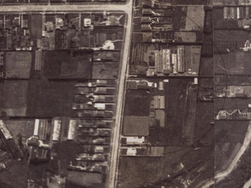 44B Birdwood Avenue from the air, 1925-1929