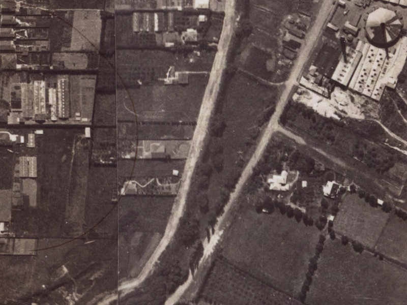 71 Eastern Terrace from the air, 1925-1929