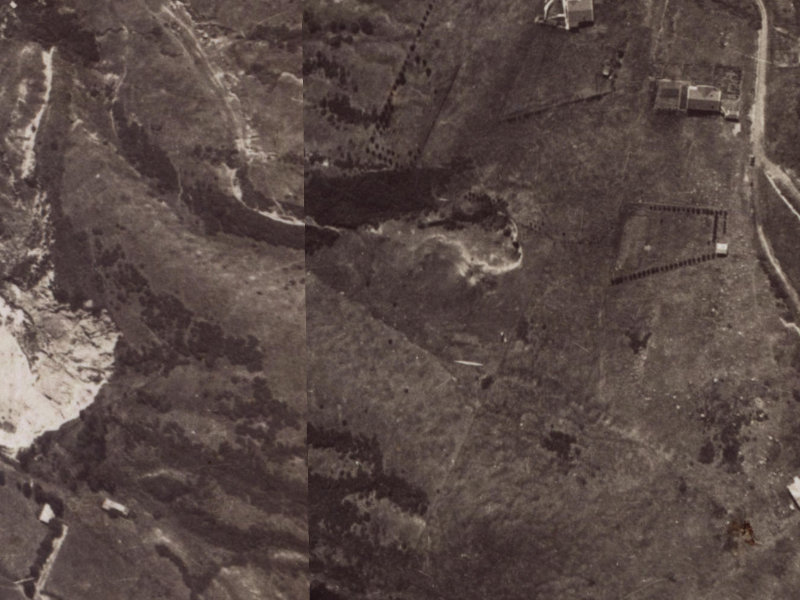 6 Lookaway Place from the air, 1925-1929