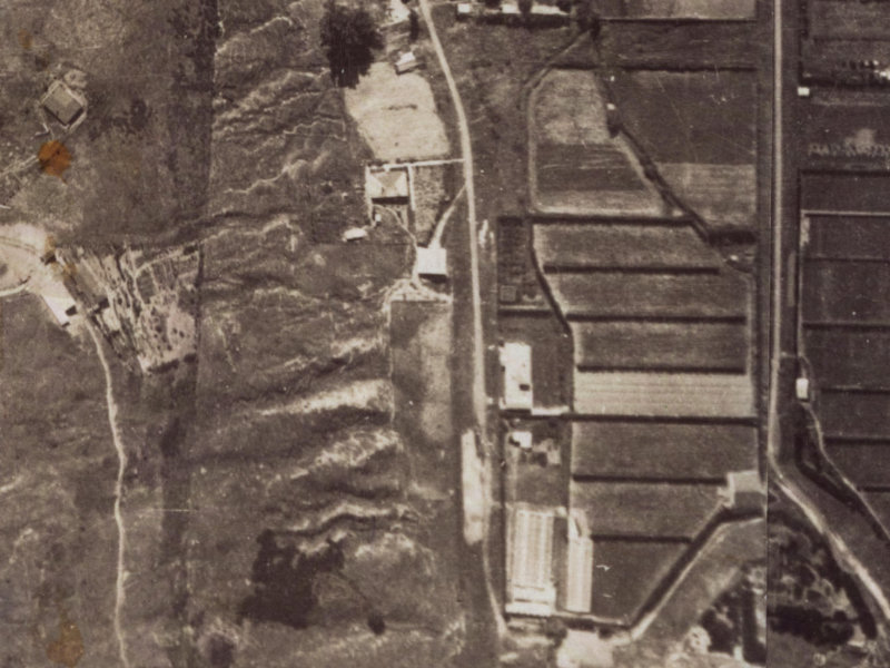 70 Albert Terrace from the air, 1925-1929