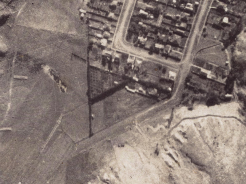 48 Bay View Road from the air, 1925-1929