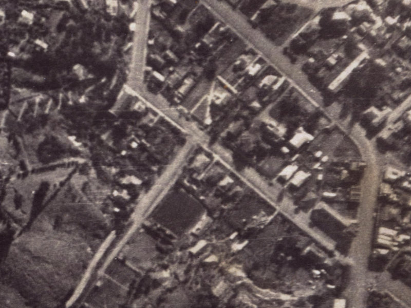 12 Nayland Street from the air, 1925-1929
