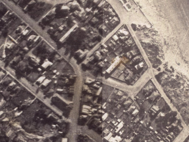 29E Marriner Street from the air, 1925-1929