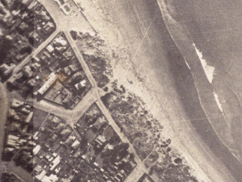 52-54 Esplanade from the air, 1925-1929