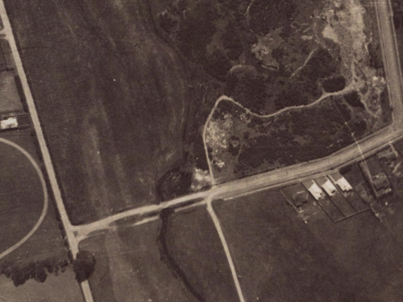 23 Rose Street from the air, 1925-1929