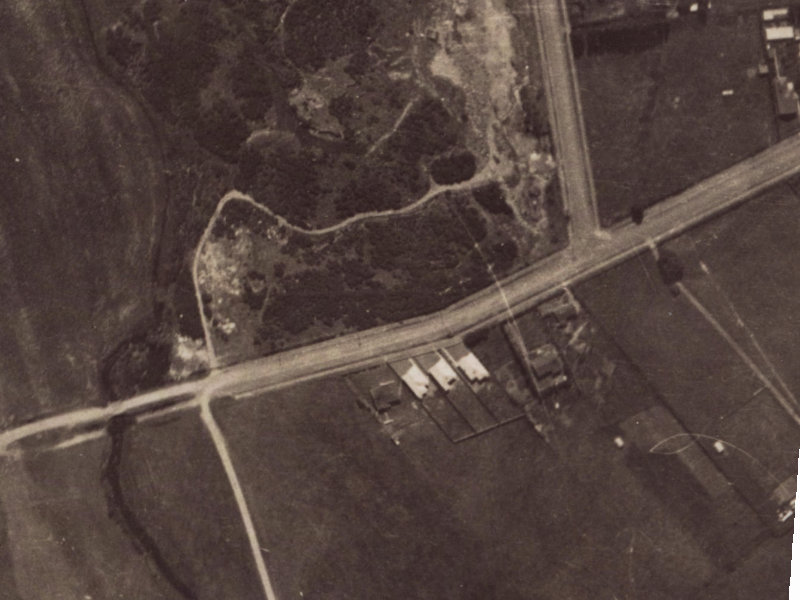 36 Rose Street from the air, 1925-1929