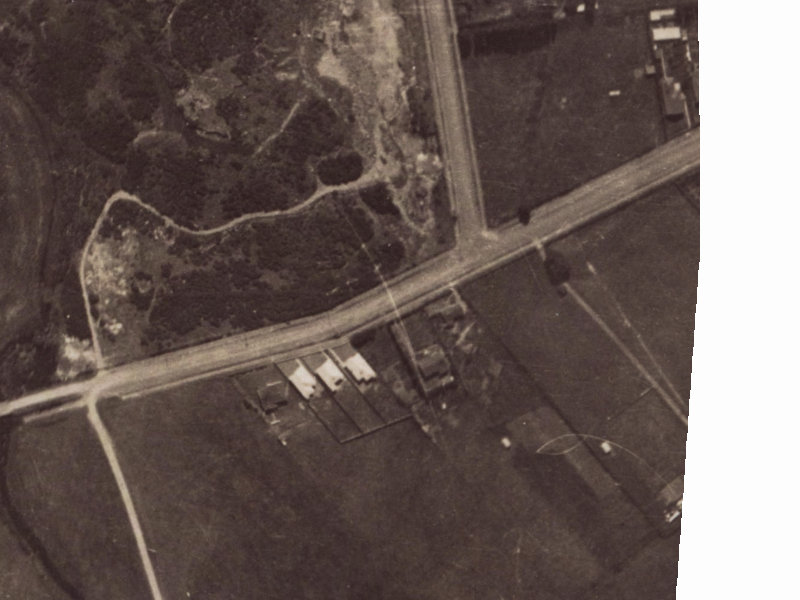 44A Rose Street from the air, 1925-1929
