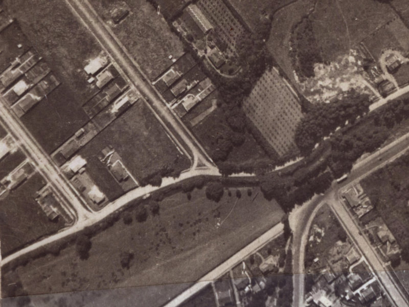 6 Fairview Street from the air, 1925-1929