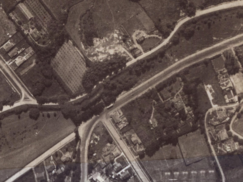 79 Cashmere Road from the air, 1925-1929