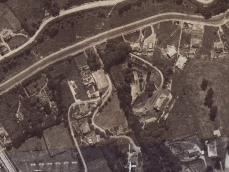 1 Karitane Drive from the air, 1925-1929