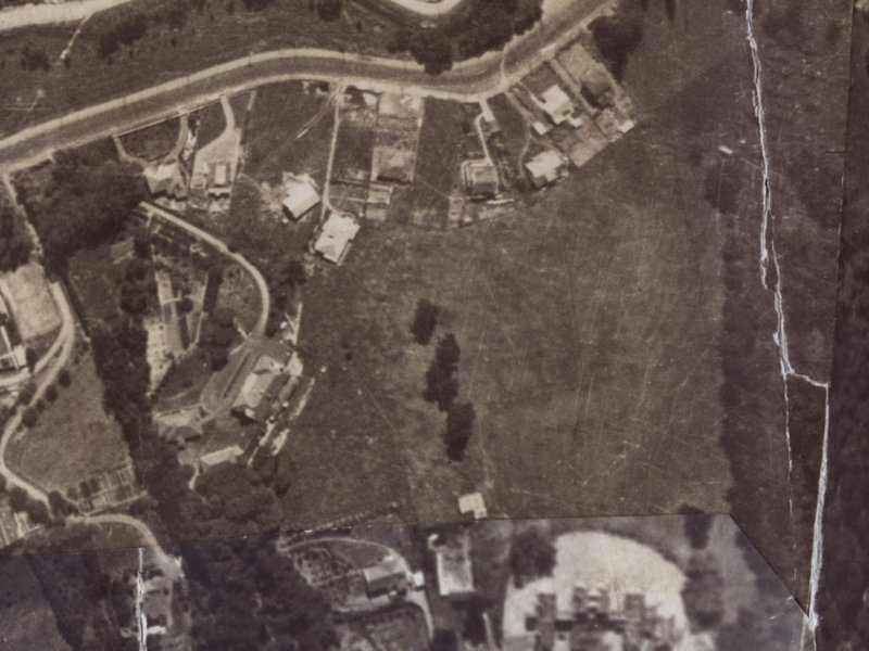 29 Overdale Drive from the air, 1925-1929