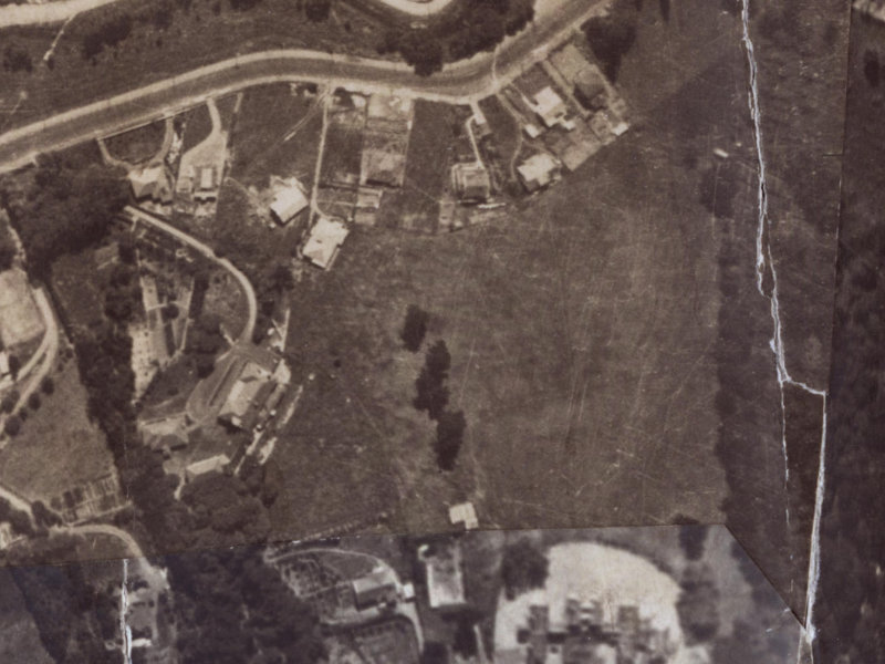 31 Overdale Drive from the air, 1925-1929