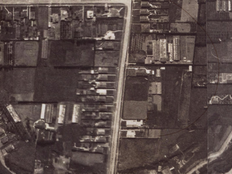 37 Birdwood Avenue from the air, 1925-1929