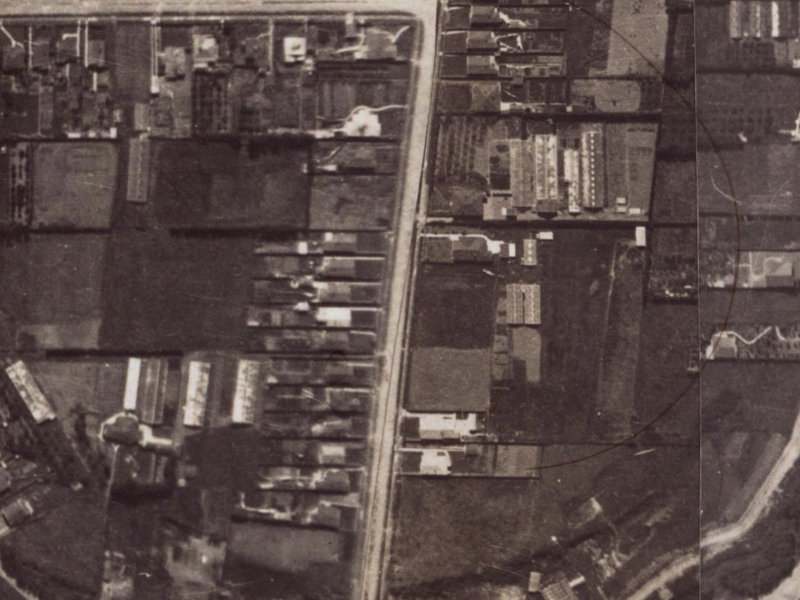 51 Birdwood Avenue from the air, 1925-1929