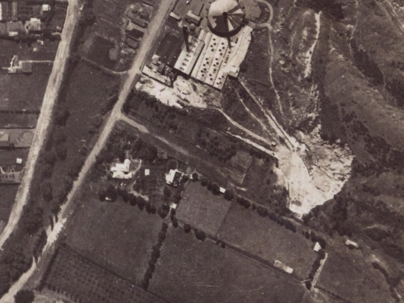 6-8 Whaka Terrace from the air, 1925-1929