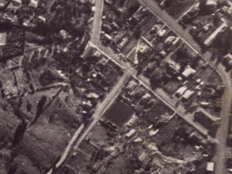 2 Richmond Hill Road from the air, 1925-1929