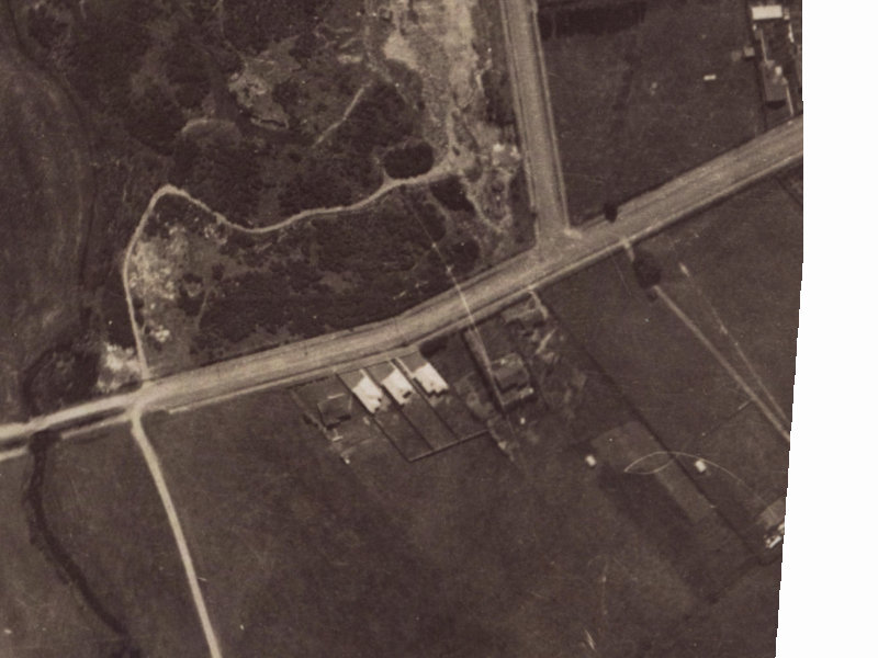 40 Rose Street from the air, 1925-1929