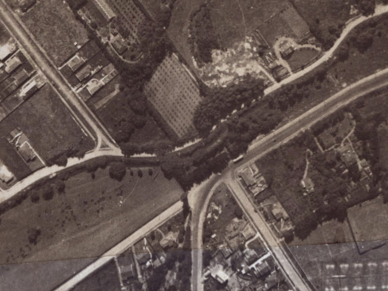 125 Ashgrove Terrace from the air, 1925-1929