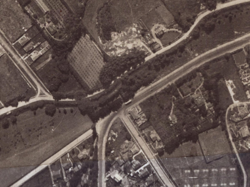 70 Cashmere Road from the air, 1925-1929