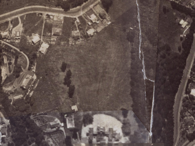 35 Overdale Drive from the air, 1925-1929
