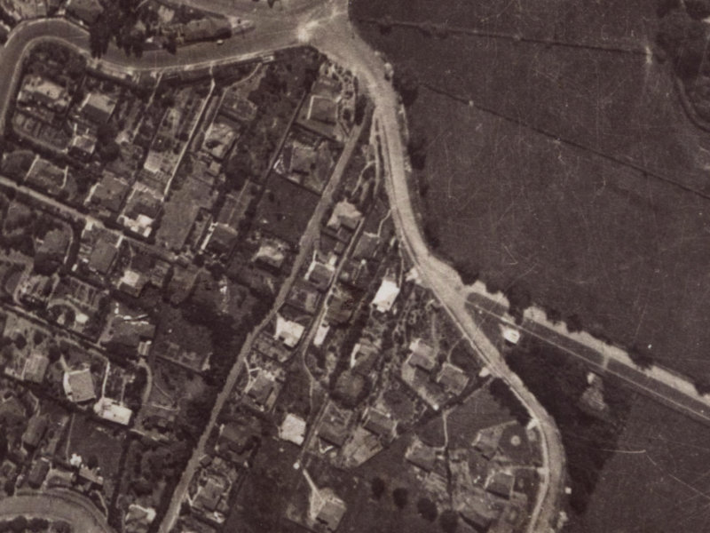 Saint Vincent Terrace from the air, 1925-1929